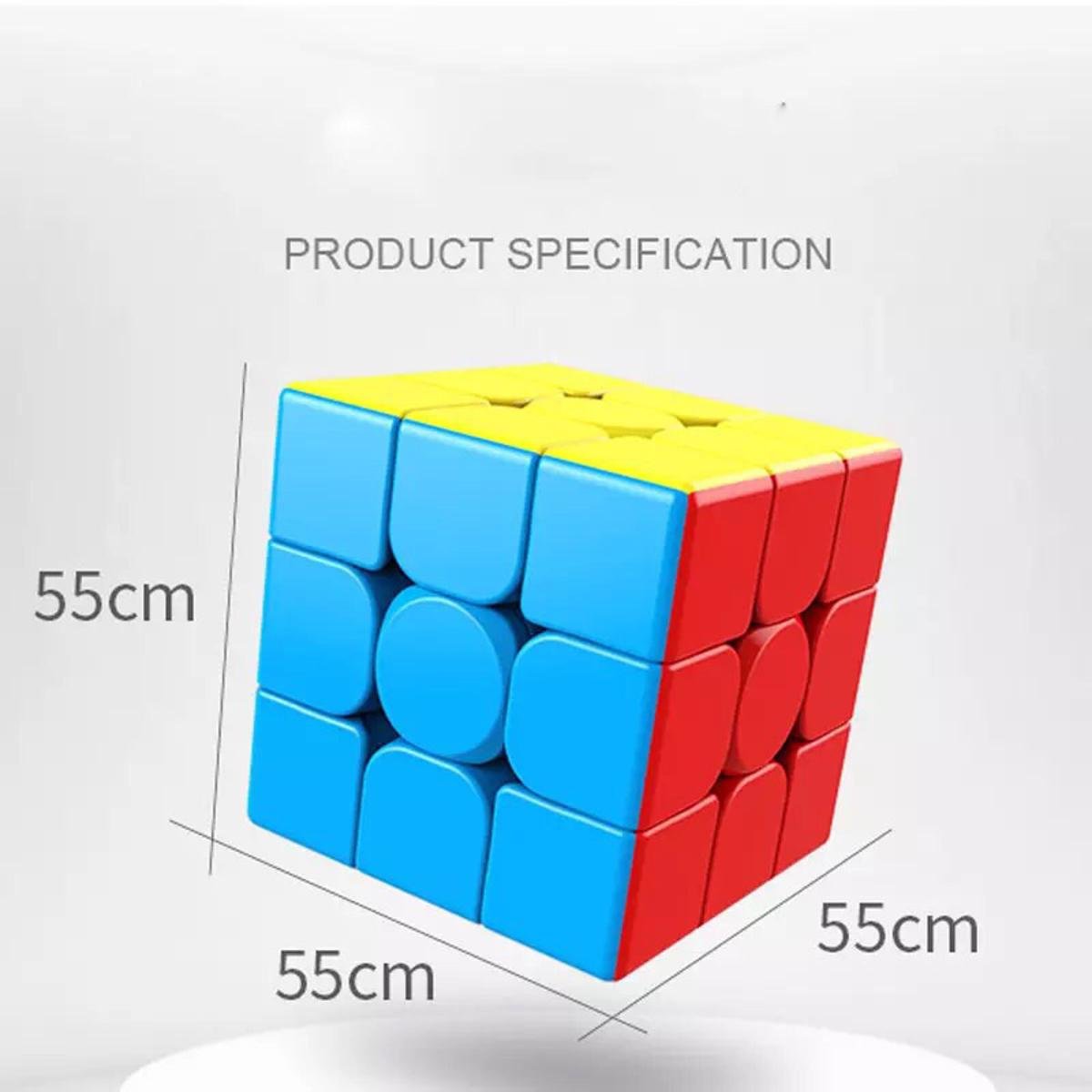 MoYo MeiLong rubic Magic Cube 3x3x3 Speed Cube Windmill Stickerless Speed Cubes Professional Puzzle Educational Toys