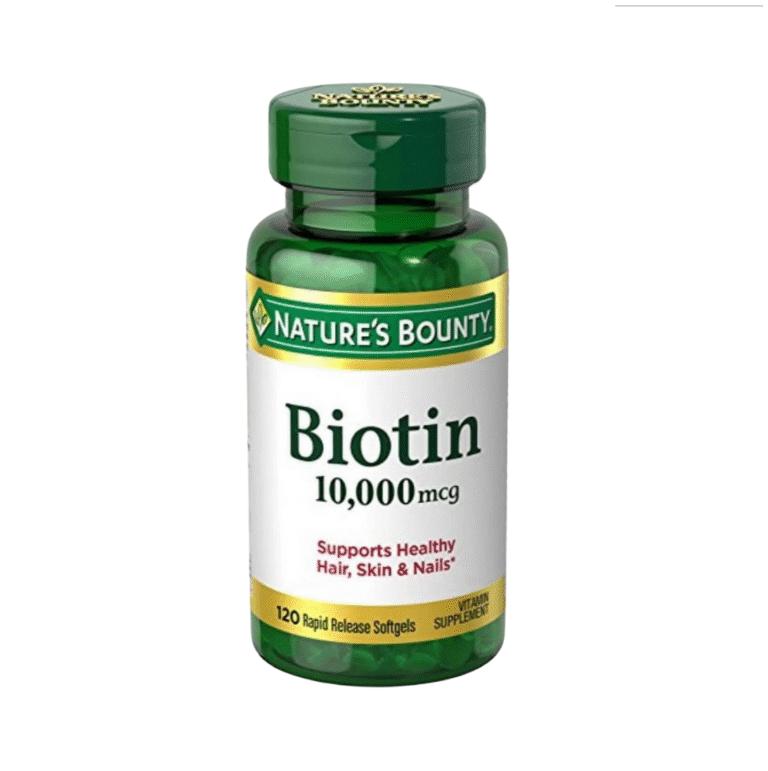 Nature’s Bounty Biotin 10000mcg – 120 Softgels