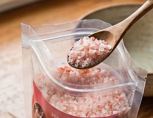 Himalayan Pink Salt Premium (Coarse Grain Size : 1-2 mm) – 500g Pack